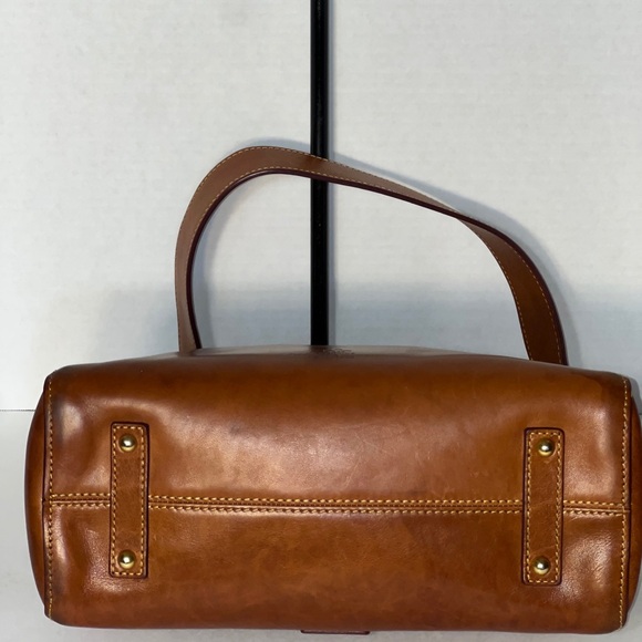 Vintage Dooney & Bourke 1975 Tan Leather Hobo Bag     RARE! - Picture 6 of 16